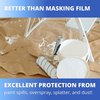 Idl Packaging Set of Hand-Masker Device, 9 x 60 yd Masking Paper and 1.5 x 60 yd Masking Tape for Painting TH-120-9